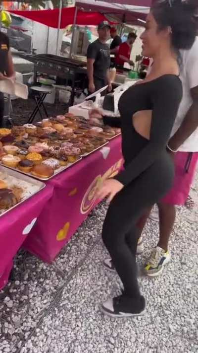 Pos gets caught licking donut than acts like it&rsquo;s a joke