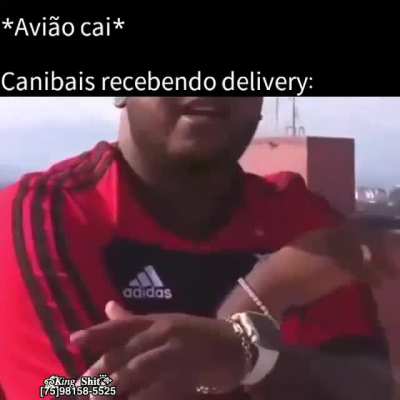 Delivery de canibal vai pelo c&eacute;u