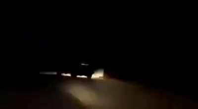 Yemeni Army&rsquo; technical (ZSU 23-mm AA Twin autocannon) lights up the night on Houthi militants on the Nihm front, Sana&rsquo;a governorate (March 9th 2020)