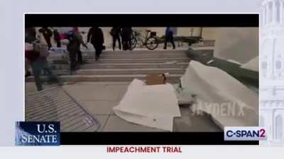 Impeachment Managers present US Capitol Riot footage(timeline)