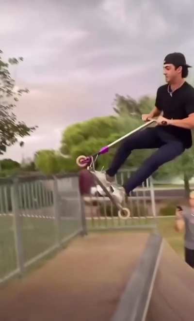 WCGW if I start scooting?