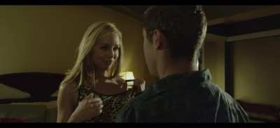 Funny kissing scene of Kayden Kross and Richard Switzer from a Hollywood movie
