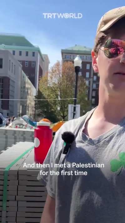 Jared Kannel, a Jewish student taking part in the Gaza encampment at Columbia University, tells TRT World that he feels "100% safe&rdquo;" and that US officials are trying to evade Israel&rsquo;s war crimes by focusing on "anti-Semitism" on college campuses