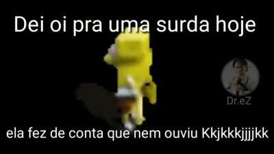 É foda....