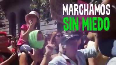 El video oficial de la Marcha Feminista de hoy, que no me identifica