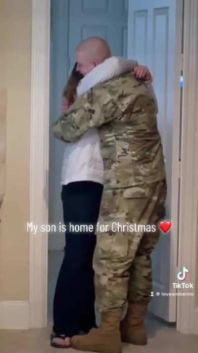 My son is home &hearts;️