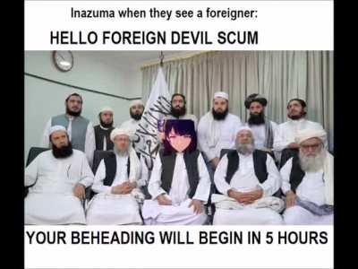 Wtf???? Why shogun called me "infidel" and tries to cop my head offf????