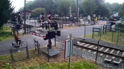 Trying to catch a train