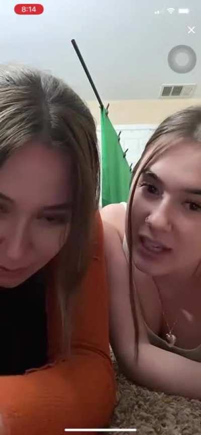 @sabrinayaklin live with @anisa_casteneda Pt 1