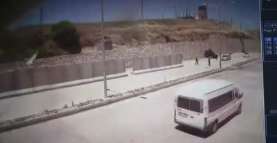 PKK bomb car attack on a Turkish checkpoint Batman/Elîh, 2017