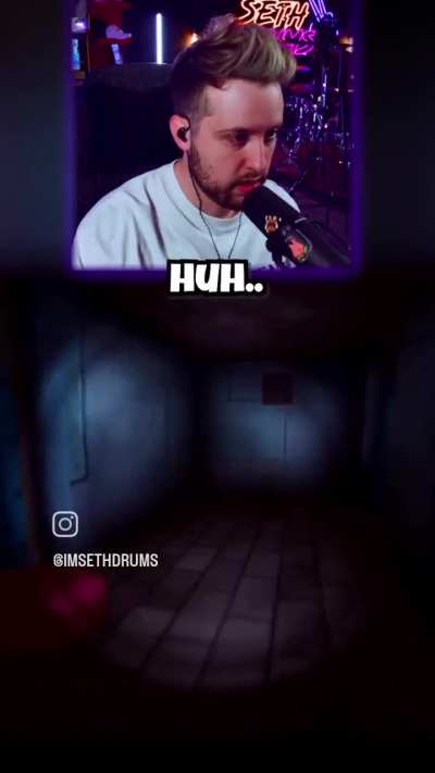 he's not scared at all