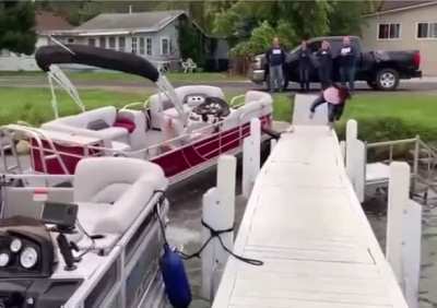 HMC while I crash a boat