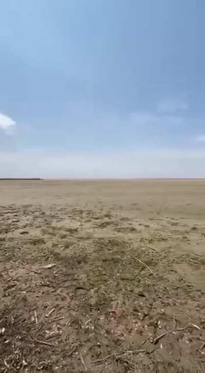 "There are no words..". A video is published on the Internet illustrating how the Kakhovka Reservoir looks like now. It is reported that the footage was filmed on the Right Bank of the Dnieper.