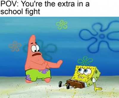 They can't even fight