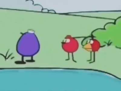 When red Angry Bird is sus! 😳