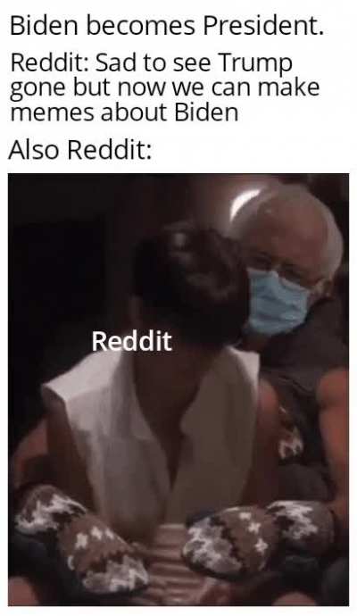 What are you doing Bernie senpai?