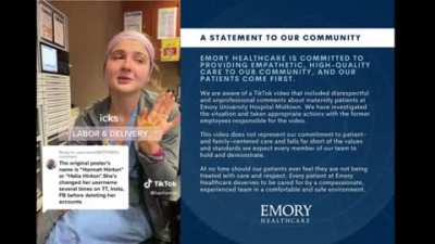 4 Atlanta Nurses Fired For Posting A TikTok About "Icks" They Have With Their Maternity Patients!