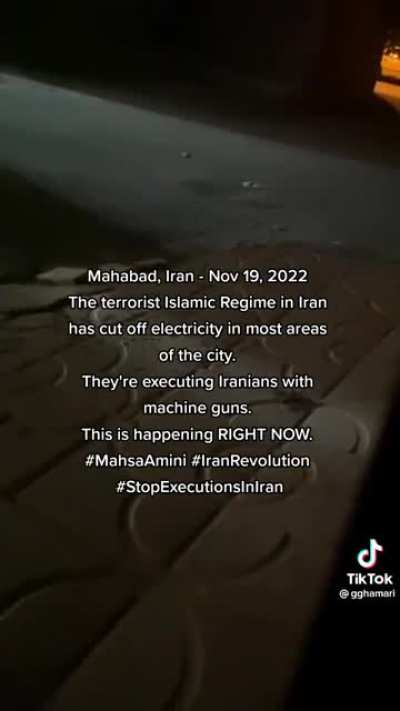 The Islamic regime is executing civilians