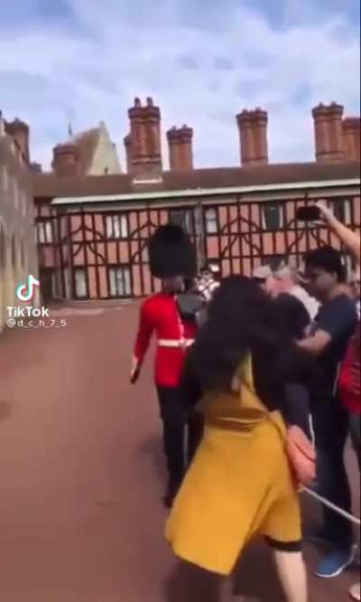 Make way for the queen&rsquo;s guard.