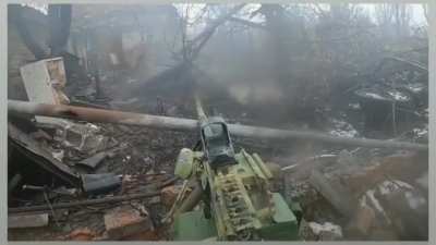 A fragment of the defense of Avdiivka from the soldiers of the 3rd Brigade