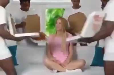 Ukrainian pizza commercial