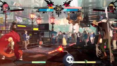 Playing hot potato.