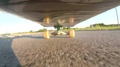My kickflips, but from the truck POV