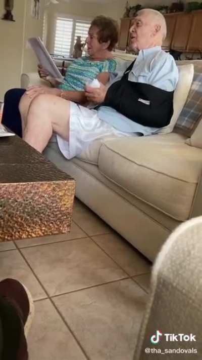 Pure Love - he has dementia and is leaving for a facility tomorrow.