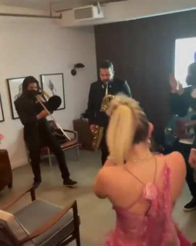 Are all her dresses see through
