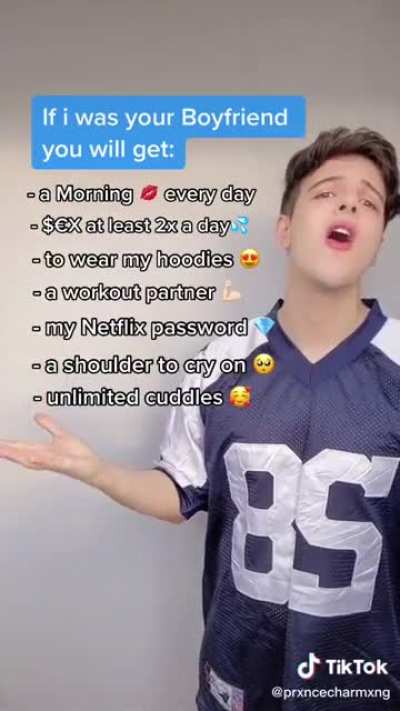 If I was your boyfriend...