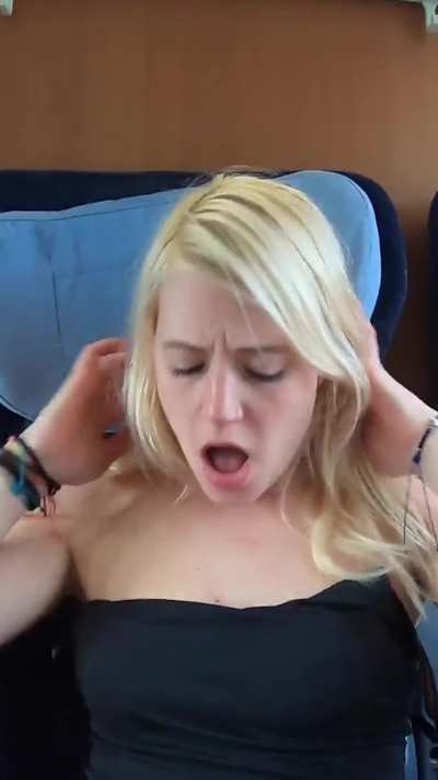 On a train