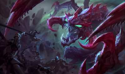 Cho'Gath gets Gas Station Sushi