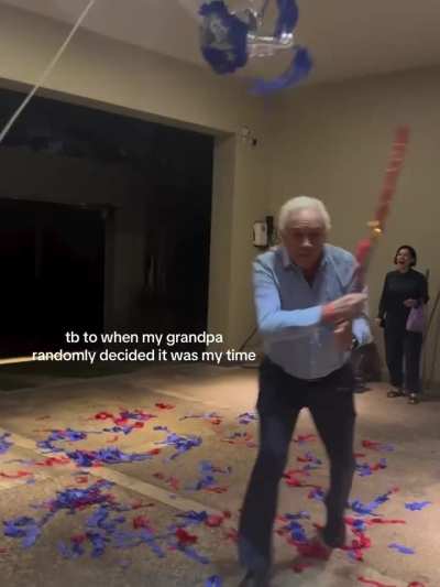 Grandpa decides to end his blood line