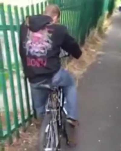 The way he flips.