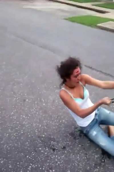 She got fucked up