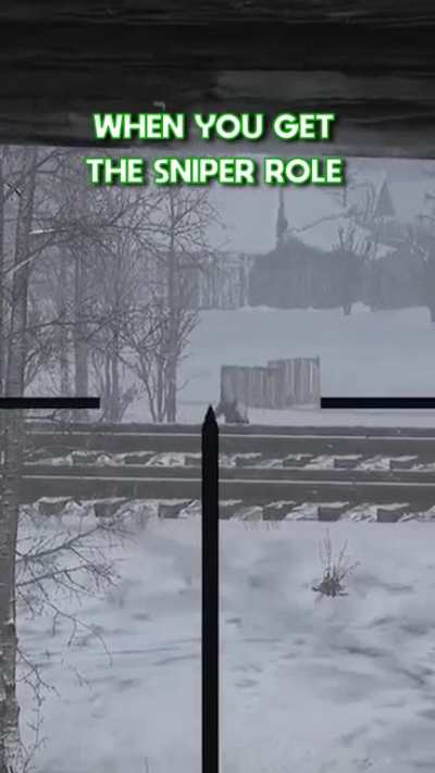 This is how I imagine you sniper mains