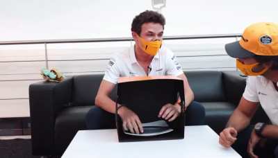 F1 drivers play what&rsquo;s in the box. I guess racing side by side at 330kph is less scary than a raw fish