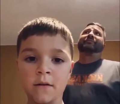 Look at that face. That is one Proud Dad right there.