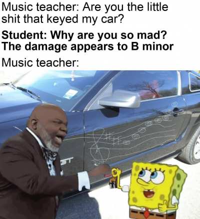 That kid is in serious treble