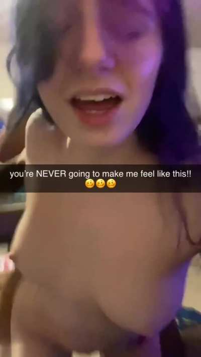 Cute Cucking 19 Year old Slut Orgasms from Bull while Showing her Boyfriend