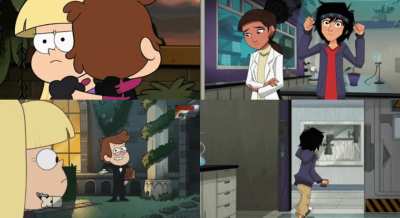 These two dorks with the same energy