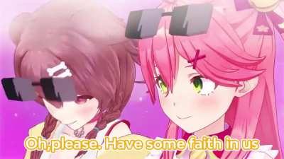 Miko and Korone buying something surprising