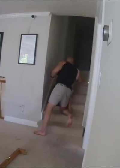 Same stairs different kid this time