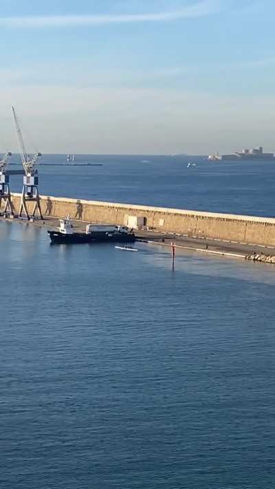 That ship came out of nowhere&hellip;