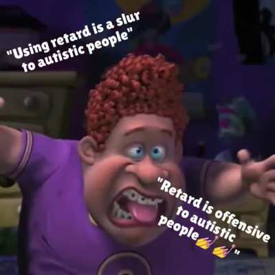 Guys get it😂😂😂(I hate autistic people)