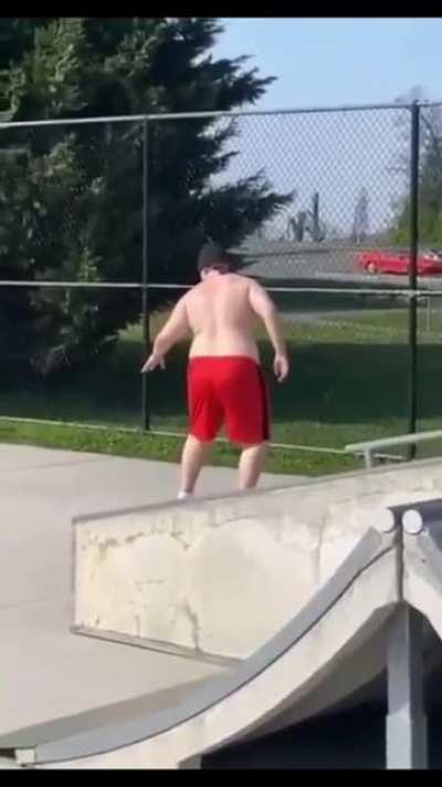 He landed it 💀