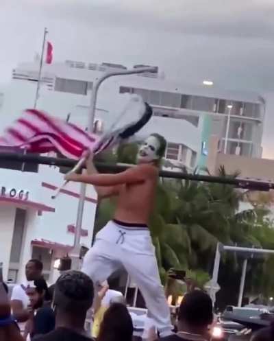 "Fucking COVID is over baby!"