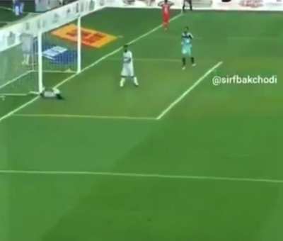 This guy goes to another level for his team (turn on audio)