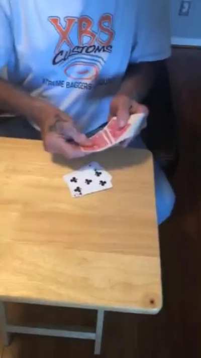 The greatest card trick you&rsquo;ve never seen (sound on 🎚)