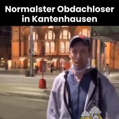 Er ist im Sicherheitsgewerbe selbständig tätig